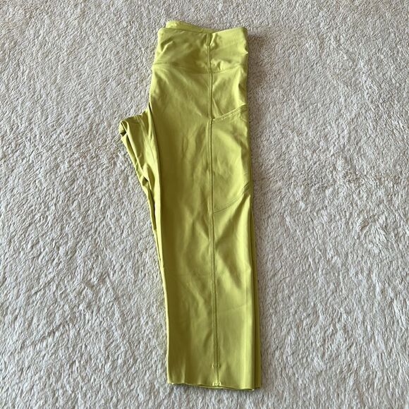 CRZ YOGA lemon vibe leggings size medium - Picture 16 of 16